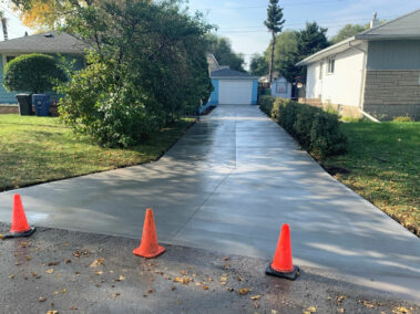 driveway concrete repair